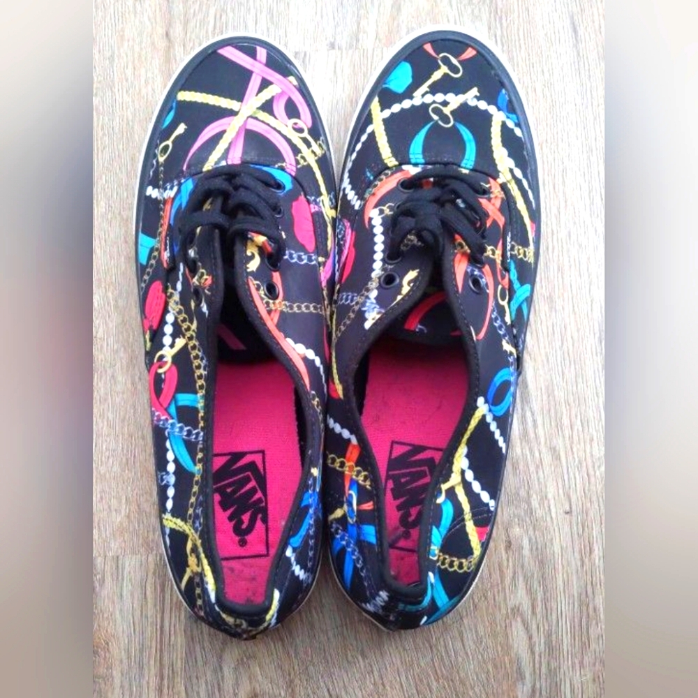 Women's Scarf print vans